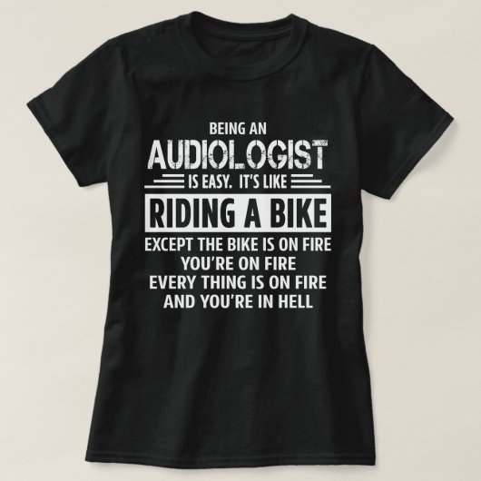 Audiologe T-Shirt (Design vorne)