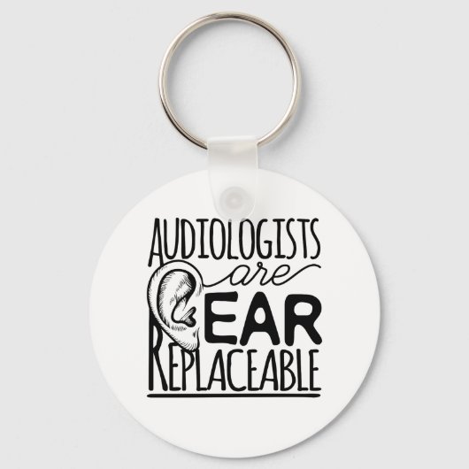 Audiologen sind austauschbar schlüsselanhänger (Vorderseite)