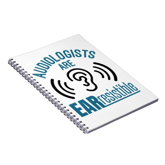 Audiologen sind widerstandsfähige Funny Audiology Notizblock (Rechte Seite)