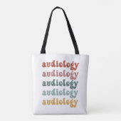 Audiologie | Doktor des Audiologen Retro Tasche (Rückseite)