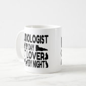 Audiologin Cat Lover Kaffeetasse (Vorderseite Links)