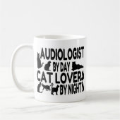 Audiologin Cat Lover Kaffeetasse (Links)