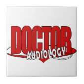AUDIOLOGISTIN AUDIOLOGISTIN BIG RED LOGO FLIESE (Vorderseite)