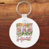 Audiology Squad Funny Oaster Bunny Schlüsselanhänger (Vorderseite)