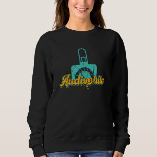 Audiophile Grunge für Soundengineers Hi Fi Musicia Sweatshirt
