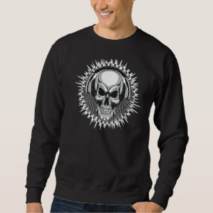 Audiophile Melomaniac Sound Musikophile Music Ente Sweatshirt