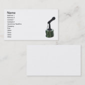 Audioscheiben Visitenkarte (Vorne/Hinten)