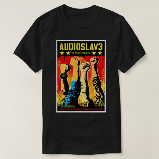 Audioslave Tour T-Shirt (Design vorne)