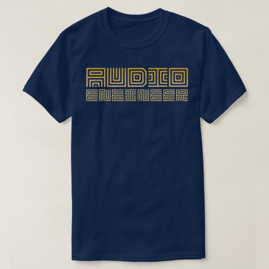 Audiotechniker für Musikproduktion T-Shirt (Design vorne)