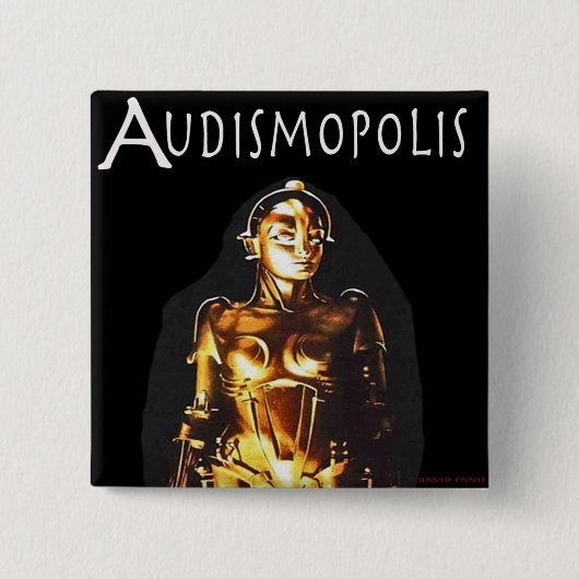 Audismopolis Button (Vorderseite)