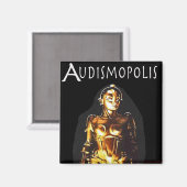 Audismopolis Magnet (Vorderseite/Rückseite)