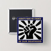 Audists haben keine Möglichkeit in unserem Button (Vorne & Hinten)