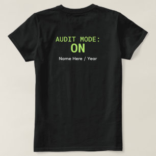 Audit-Modus: EIN Shirt – CA-Studenten-Buchhaltungs