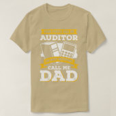 Auditbegleiter Auditbegleiter Vater Vater Geschenk T-Shirt (Design vorne)