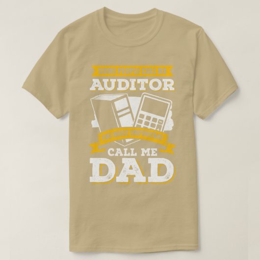 Auditbegleiter Auditbegleiter Vater Vater Geschenk T-Shirt (Design vorne)