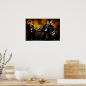 auditivo amarillo poster (Küche)