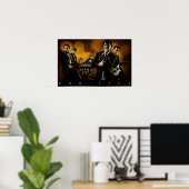 auditivo amarillo poster (Heimbüro)