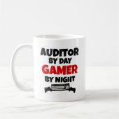 Auditor by Day Gamer by Night Kaffeetasse (Links)