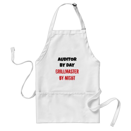 Auditor by Day Grillmaster by Night Schürze (Vorne)