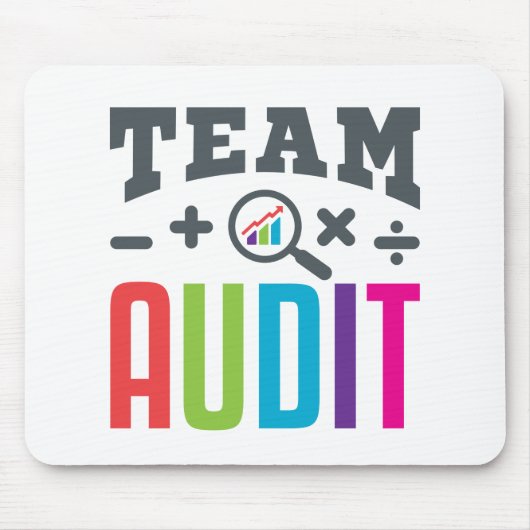 Auditor der Auditorengruppe Rechnungsführer Mousepad (Vorne)