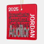 Auditor Extraordinaire CUSTOM Keramikornament (Links)