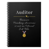 Auditor Notizblock (Vorderseite)