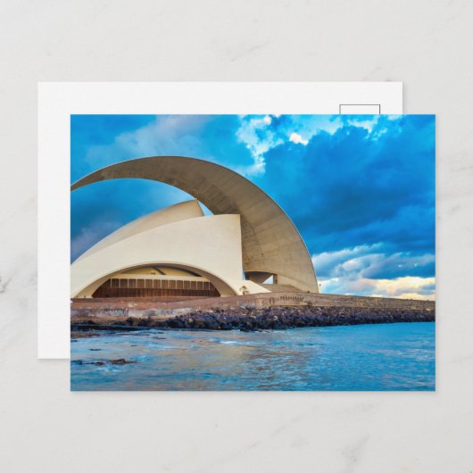 Auditorio de Tenerife Postkarte (Vorne/Hinten)