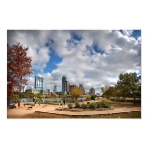 Auditorium Shows Downtown Austin Texas Fall 4 Fotodruck