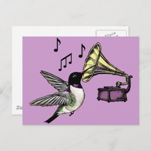 Auditory Nectar Postkarte (Vorne/Hinten)