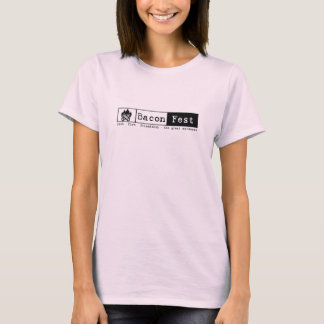 Audra - kurzes Hülsen-Feuer-Rosa L T-Shirt