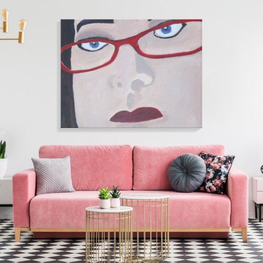 Audra Leinwanddruck (Insitu (Wohnzimmer))