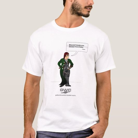 Audra Zitat-Shirt: Rasierte Köpfe T-Shirt (Vorderseite)