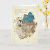 Audre Lorde Self-Care Quote Blank Card Karte (Gelbe Blume)