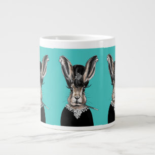 Audrey Bunny Hare Jumbo-Tasse