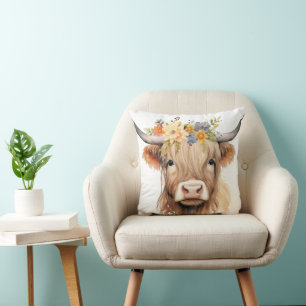Audrey Cow 16x16 Kissen