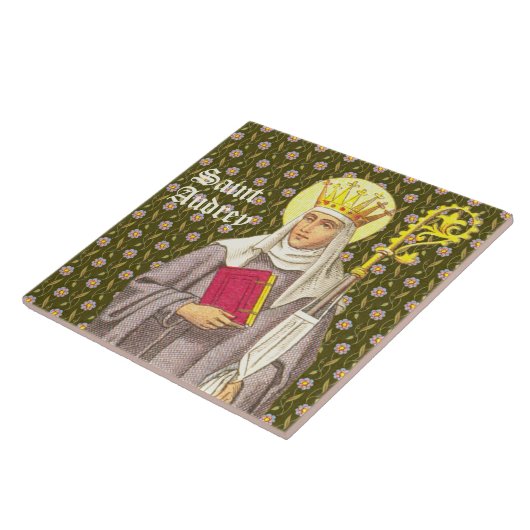 Audrey (Etheldreda) (P 003) Fliese (Seite)