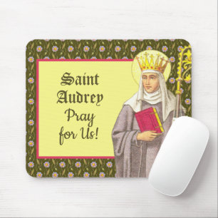 Audrey (Etheldreda) (P 003) Mousepad
