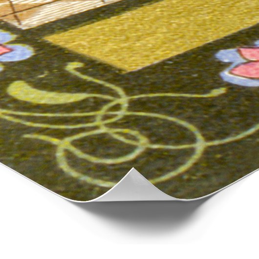 Audrey (Etheldreda) (P 003) Poster (Ecke)