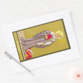 Audrey (Etheldreda) (P 003) Rechteckiger Aufkleber (Umschlag)