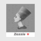 Audrey Hepburn Nefertiti Aufkleber (Blatt)