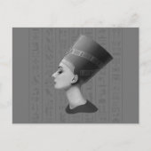 Audrey Hepburn Nefertiti Postkarte (Vorderseite)