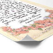 Audrey Jeannes drückt aus, eine dauerhafte Liebe z Poster (Ecke)