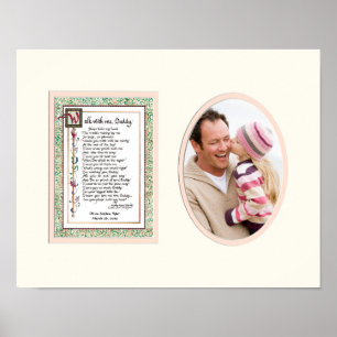 Audrey Jeanns Spaziergang mit mir Daddy Pink Girl  Poster