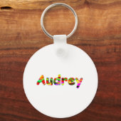 Audrey-Schlüsselkette Schlüsselanhänger (Vorderseite)