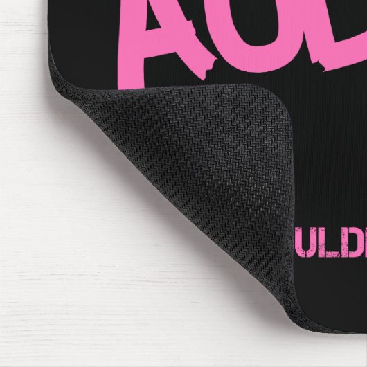 Audrey, was man nicht den Namen verstehen würde Mousepad (Ecke)