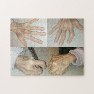 Audreys Handpuzzlespiel Puzzle