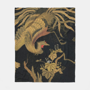 Audsley Mythischer Howo-Vogel: 1884 Japanischer Ph Fleecedecke