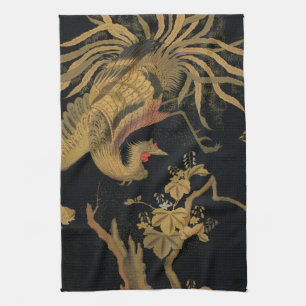 Audsley Mythischer Howo-Vogel: 1884 Japanischer Ph Geschirrtuch