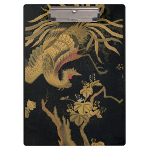 Audsley Mythischer Howo-Vogel: 1884 Japanischer Ph Klemmbrett