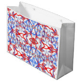 Audson Große Geschenktüte (Vorderseite Schrägansicht)